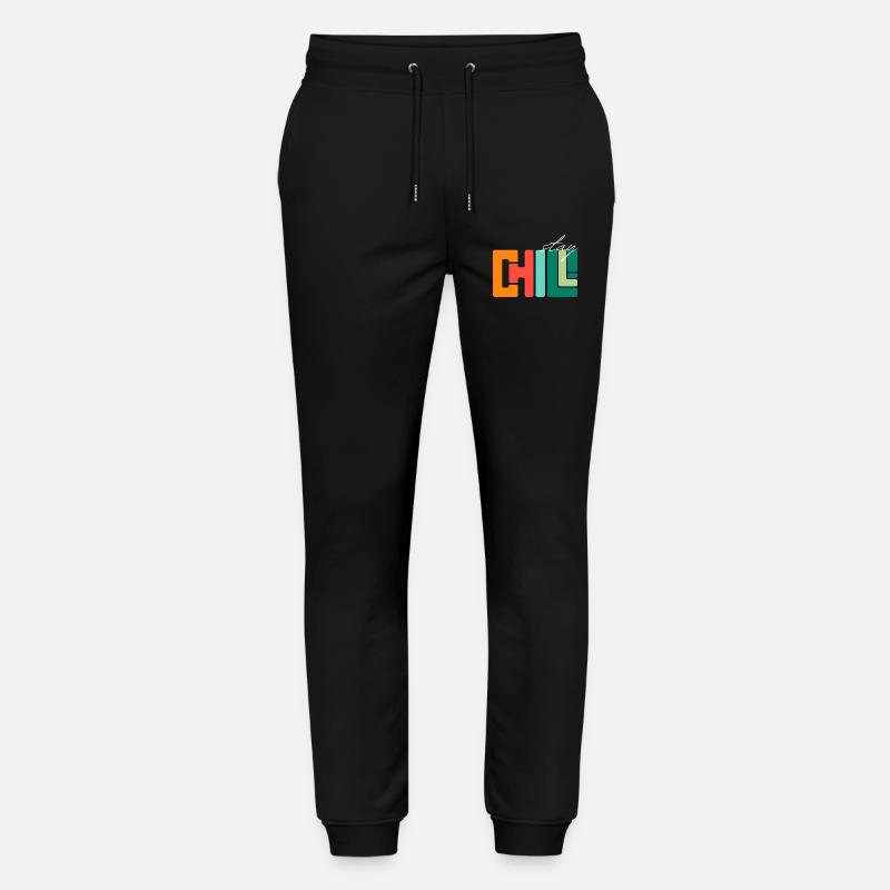 Bleib cool - Stanley/Stella Unisex Bio Jogginghose Mover  - Schwarz