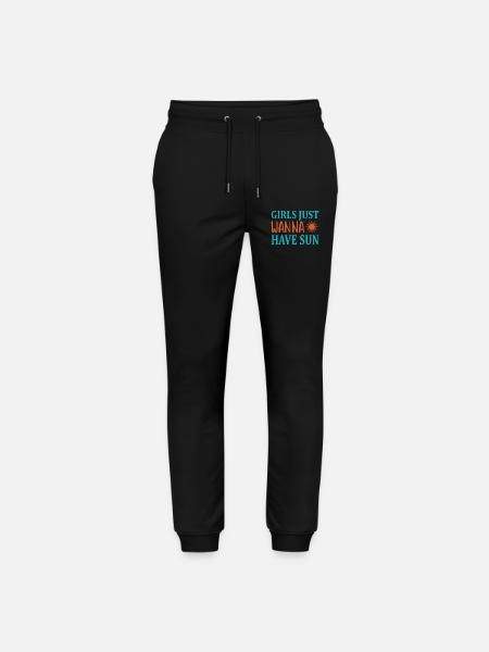 Girls wanna have sun - Stanley/Stella Unisex Bio Jogginghose Mover  - Schwarz