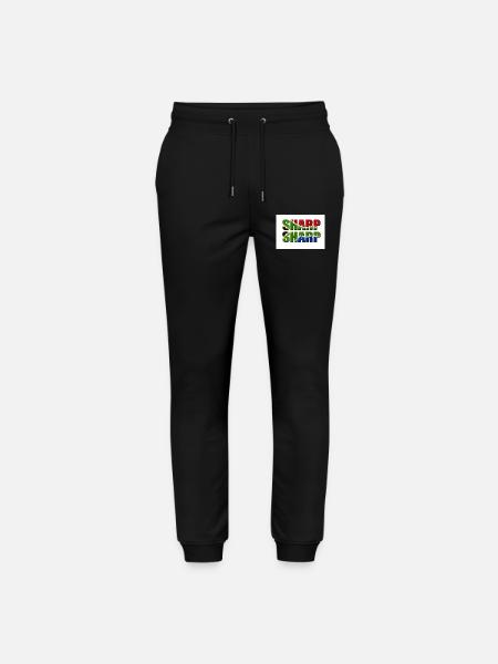 Sharp sharp - Stanley/Stella Mover Unisex Organic Jogging Trousers - black