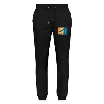 Ophicleide Vintage Musician Instrument Gift - Stanley/Stella Mover Unisex Organic Jogging Trousers - black - Front - Marisol (170cm) & Nik (191cm)
