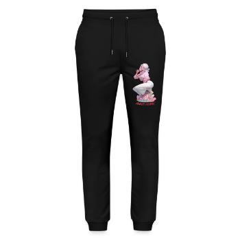 Sweet Dreams - Stanley/Stella Mover Unisex Organic Jogging Trousers - black - Front - Marisol (170cm) & Nik (191cm)