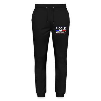 National Drinking Alley New Design - Stanley/Stella Mover Unisex Organic Jogging Trousers - black - Front - Marisol (170cm) & Nik (191cm)