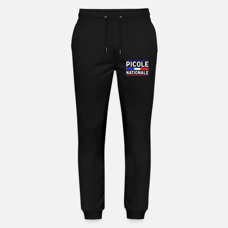 Picole Nationale nouveau design - Pantalon de jogging bio MOVER Stanley/Stella unisexe - noir