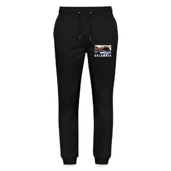 Scilla - Stanley/Stella Unisex Bio Jogginghose Mover  - Schwarz - Vorne - Marisol (170cm) & Nik (191cm)