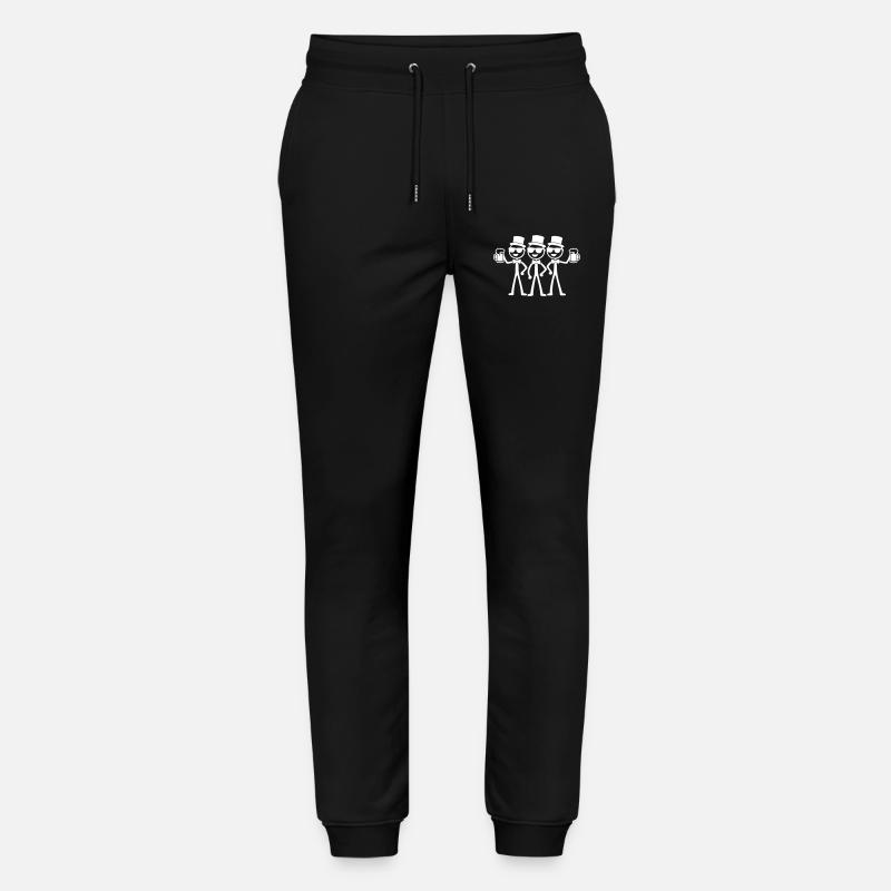 Équipe Garçons de Marié - Pantalon de jogging bio MOVER Stanley/Stella unisexe - noir
