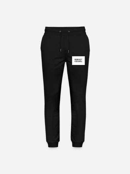 Lundi? Non merci. - Pantalon de jogging bio MOVER Stanley/Stella unisexe - noir
