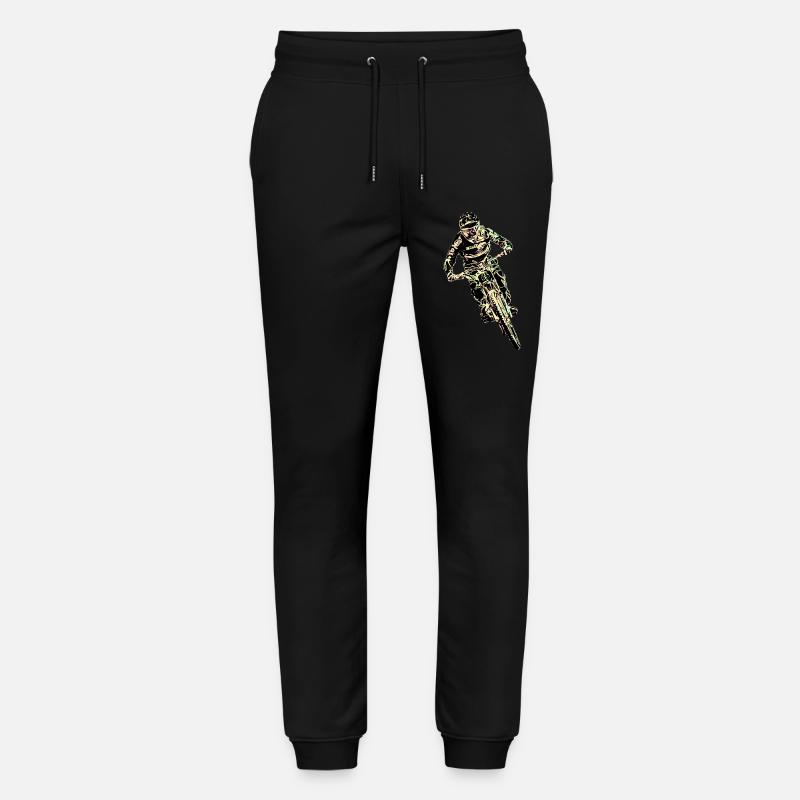 MTB-Abfahrt - Stanley/Stella Unisex Bio Jogginghose Mover  - Schwarz