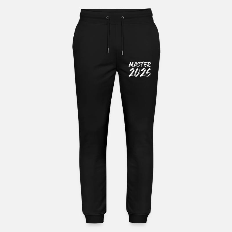 Master 2026 - Stanley/Stella Unisex Bio Jogginghose Mover  - Schwarz