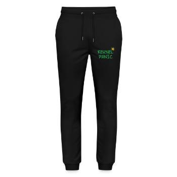 Kernel Panic - IT - Stanley/Stella Mover Unisex Organic Jogging Trousers - black - Front - Marisol (170cm) & Nik (191cm)