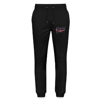 Funny Architect Mom - Stanley/Stella Mover Unisex Organic Jogging Trousers - black - Front - Marisol (170cm) & Nik (191cm)