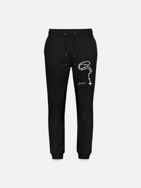 Rosary Signature - Stanley/Stella Mover Unisex Organic Jogging Trousers - black