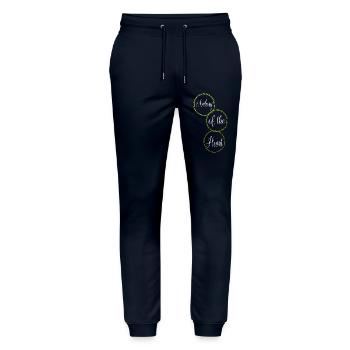 archery community relationship goals - Stanley/Stella Unisex Bio Jogginghose Mover  - Navy - Vorne - Marisol (170cm) & Nik (191cm)