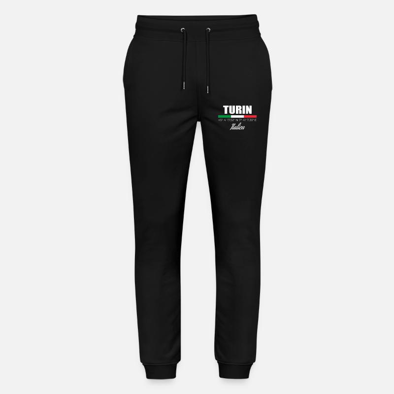 Turin - Stanley/Stella Unisex Bio Jogginghose Mover  - Schwarz