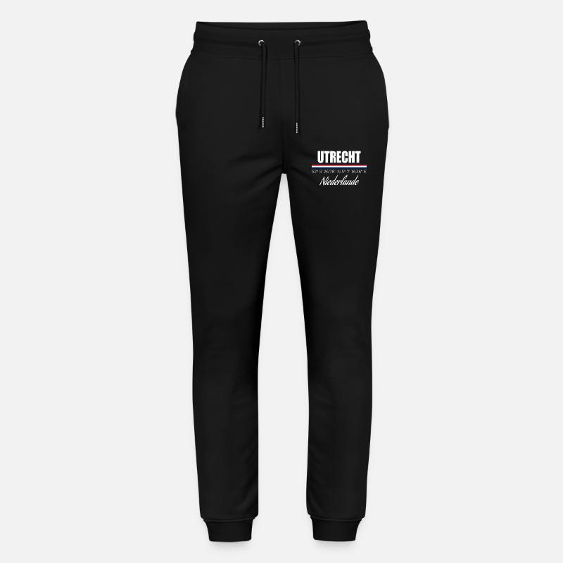 Utrecht - Stanley/Stella Unisex Bio Jogginghose Mover  - Schwarz