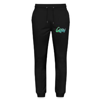 équipage - Pantalon de jogging bio MOVER Stanley/Stella unisexe - noir - Devant - Marisol (170cm) & Nik (191cm)