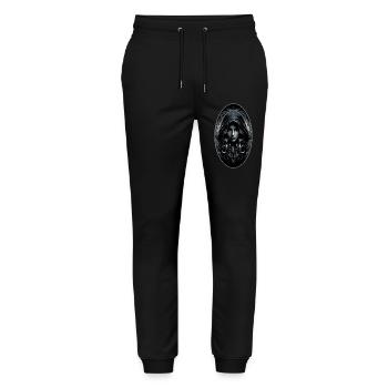 The Dark Seductress Gross - Stanley/Stella Mover Unisex Organic Jogging Trousers - black - Front - Marisol (170cm) & Nik (191cm)