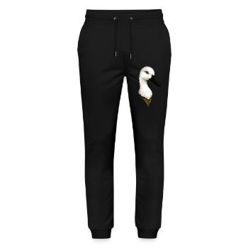 Running Ducks Running Ducks Mom Running Ducks Dad - Stanley/Stella Mover Unisex Organic Jogging Trousers - black - Front - Marisol (170cm) & Nik (191cm)