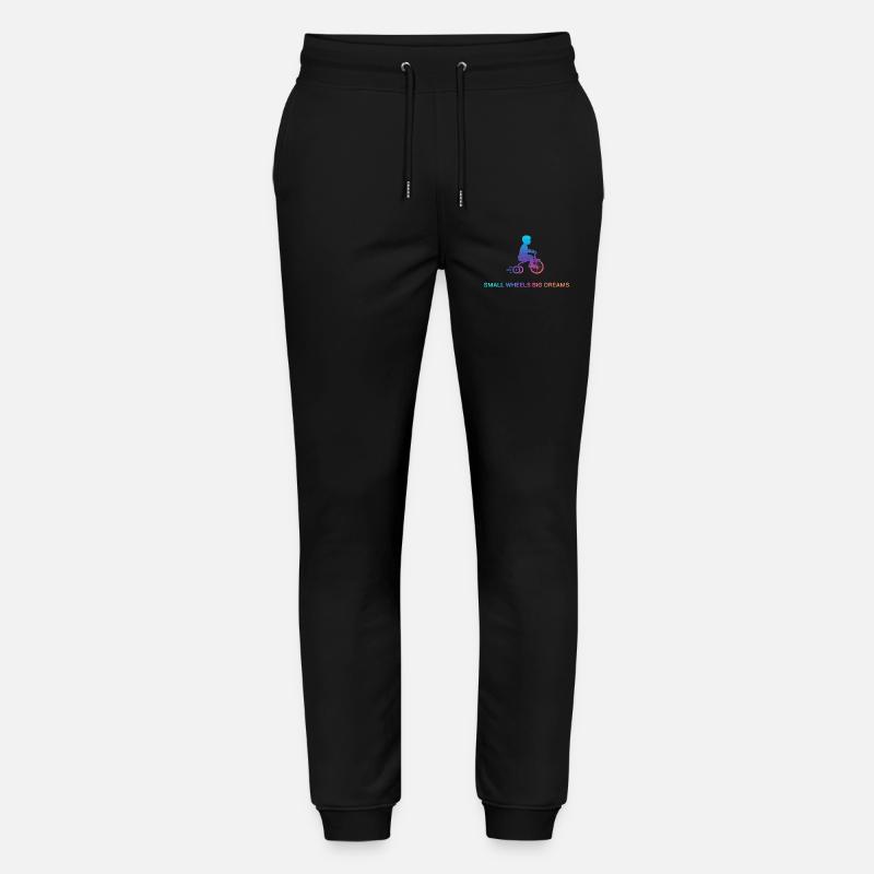 Kleine Räder Große Träume - Stanley/Stella Unisex Bio Jogginghose Mover  - Schwarz