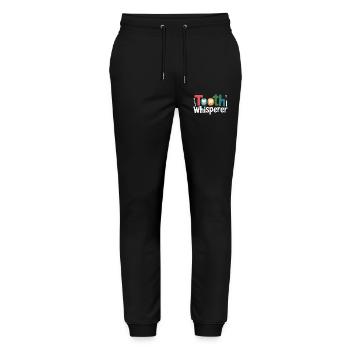 Dental Technician Precision Work  - Stanley/Stella Mover Unisex Organic Jogging Trousers - black - Front - Marisol (170cm) & Nik (191cm)