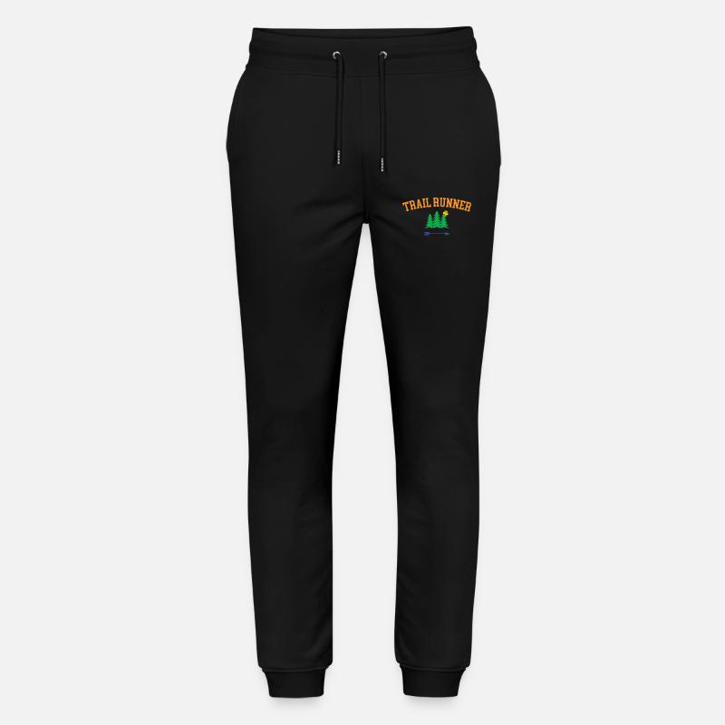 Coureur de sentier - Pantalon de jogging bio MOVER Stanley/Stella unisexe - noir