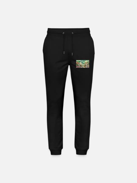 Medellin Columbia Vintage Design - Stanley/Stella Mover Unisex Organic Jogging Trousers - black