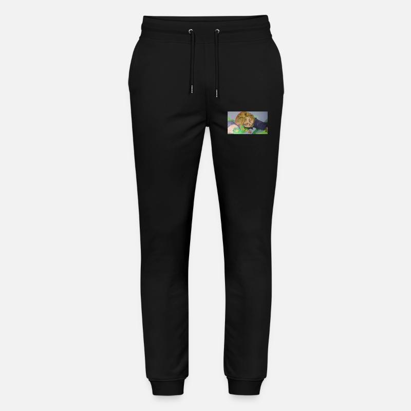 Fille rêveuse - Pantalon de jogging bio MOVER Stanley/Stella unisexe - noir