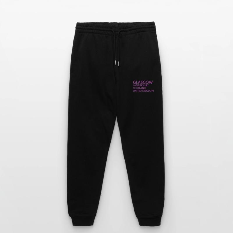 Glasgow – Scotland Textdesign Stanley/Stella Mover Unisex Organic Jogging Trousers