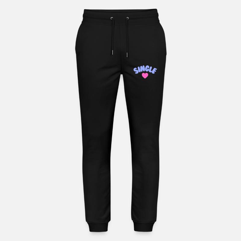Amour de soi célibataire - Pantalon de jogging bio MOVER Stanley/Stella unisexe - noir