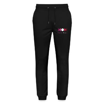 LGBTQ Pride Month - Keine Phase - Lesbisch - Stanley/Stella Unisex Bio Jogginghose Mover  - Schwarz - Vorne - Marisol (170cm) & Nik (191cm)