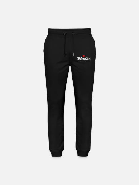Malinois Love - Stanley/Stella Mover Unisex Organic Jogging Trousers - black