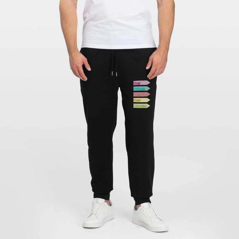 Your Attitude Determines Your Direction Stanley/Stella Mover Unisex Organic Jogging Trousers