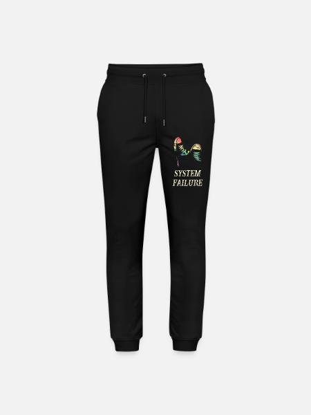 System failure - Stanley/Stella Unisex Bio Jogginghose Mover  - Schwarz