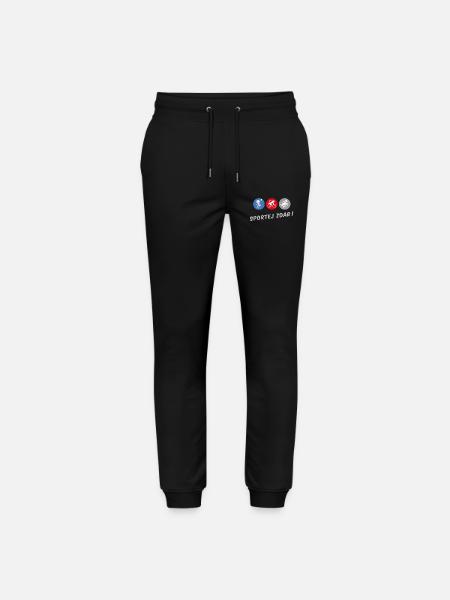 SPORTEJ ZDAR! - Stanley/Stella Unisex Bio Jogginghose Mover - Schwarz