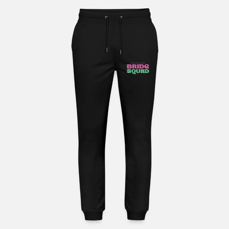 MALLORCA BRIDE SQUAD 2026 - Stanley/Stella Unisex Bio Jogginghose Mover  - Schwarz
