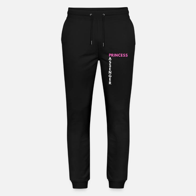 Passenger Princess - Stanley/Stella Unisex Bio Jogginghose Mover  - Schwarz