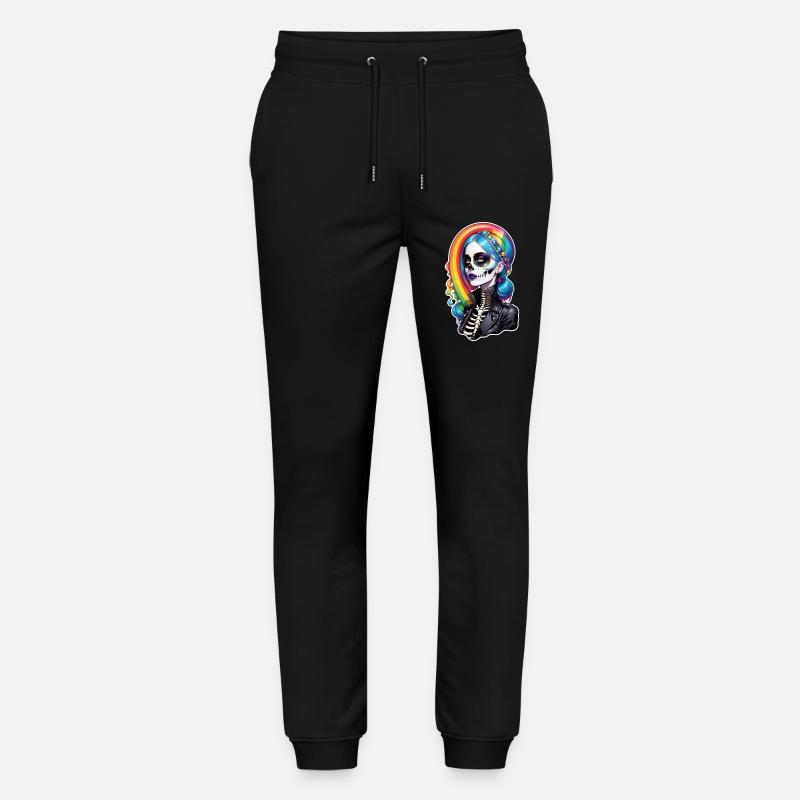 Halloween - Rock & Regenbogen - Stanley/Stella Unisex Bio Jogginghose Mover  - Schwarz
