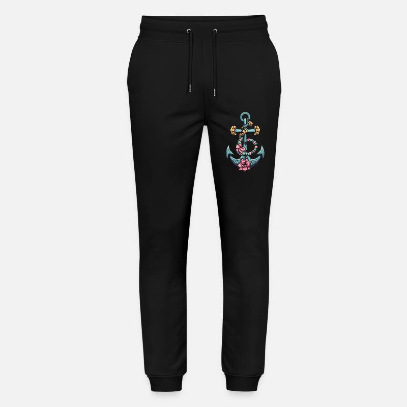 Port d’ancrage - Pantalon de jogging bio MOVER Stanley/Stella unisexe - noir