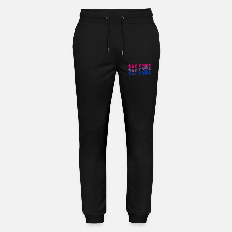 Gay Panic Bisexueller Pride-Monat - Stanley/Stella Unisex Bio Jogginghose Mover  - Schwarz