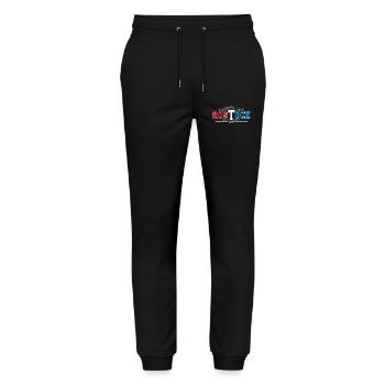 Rostock - Stanley/Stella Mover Unisex Organic Jogging Trousers - black - Front - Marisol (170cm) & Nik (191cm)