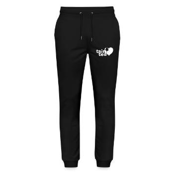 Amour souillé inspiré par le Soft C - Pantalon de jogging bio MOVER Stanley/Stella unisexe - noir - Devant - Marisol (170cm) & Nik (191cm)