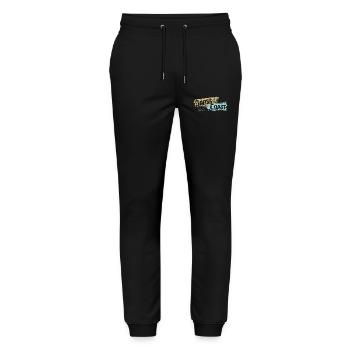 DarssCoast - Original Brand - Stanley/Stella Unisex Bio Jogginghose Mover  - Schwarz - Vorne - Marisol (170cm) & Nik (191cm)
