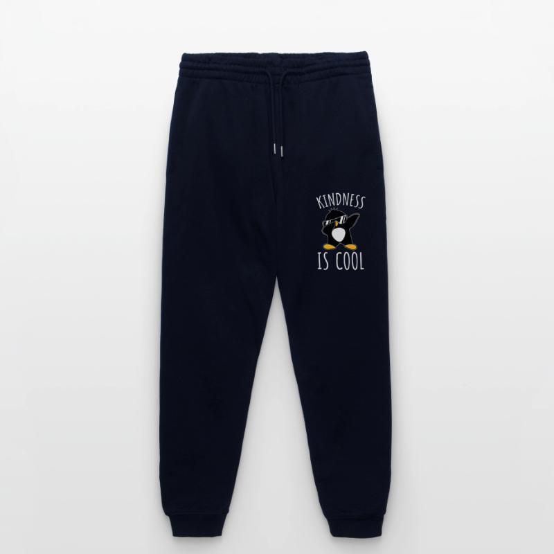Kindness Is Cool Dabbing Dab Dance Gesture Penguin Stanley/Stella Mover Unisex Organic Jogging Trousers