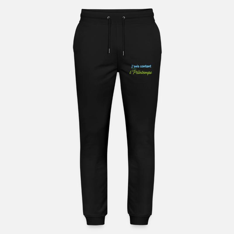 It's spring - Stanley/Stella Mover Unisex Organic Jogging Trousers - black