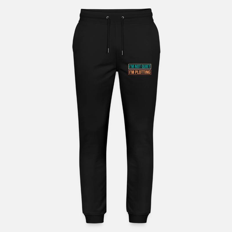 Anxiété Anxieuse Anxieuse Introvertie effrayée - Pantalon de jogging bio MOVER Stanley/Stella unisexe - noir