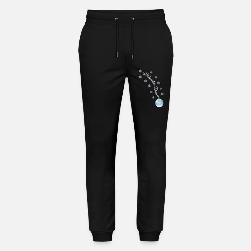 Winter Dreams - Magische Weihnachtskugel - Stanley/Stella Unisex Bio Jogginghose Mover  - Schwarz