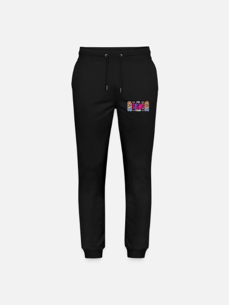 Buntglas-kunst Buntglas-künstler - Stanley/Stella Unisex Bio Jogginghose Mover  - Schwarz