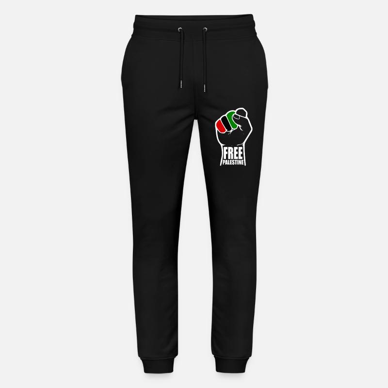 Free palestine - Stanley/Stella Unisex Bio Jogginghose Mover  - Schwarz