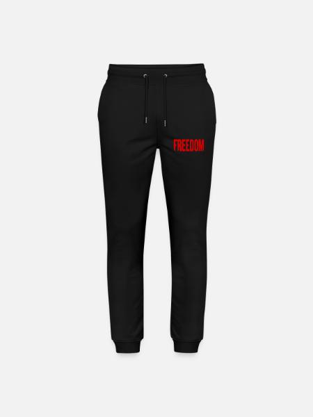 Freedom - Stanley/Stella Mover Unisex Organic Jogging Trousers - black