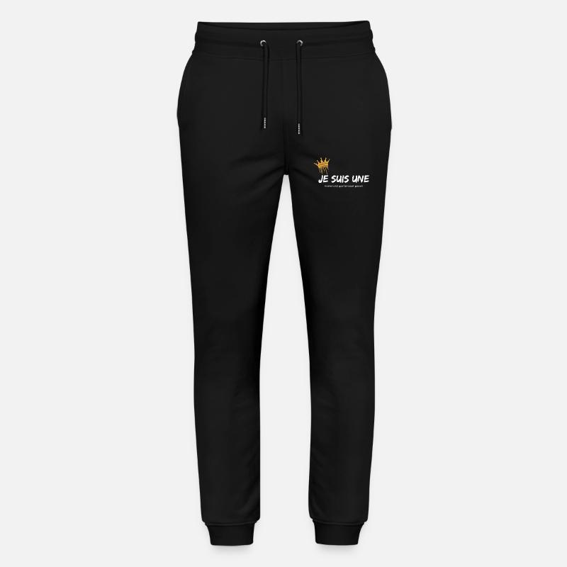 Ich bin eine Mutter, was ist deine Superkraft? - Stanley/Stella Unisex Bio Jogginghose Mover  - Schwarz