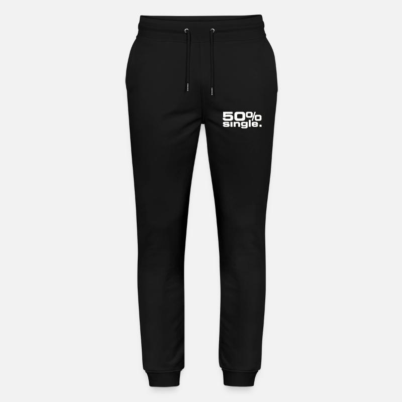50 % Single - Stanley/Stella Unisex Bio Jogginghose Mover  - Schwarz
